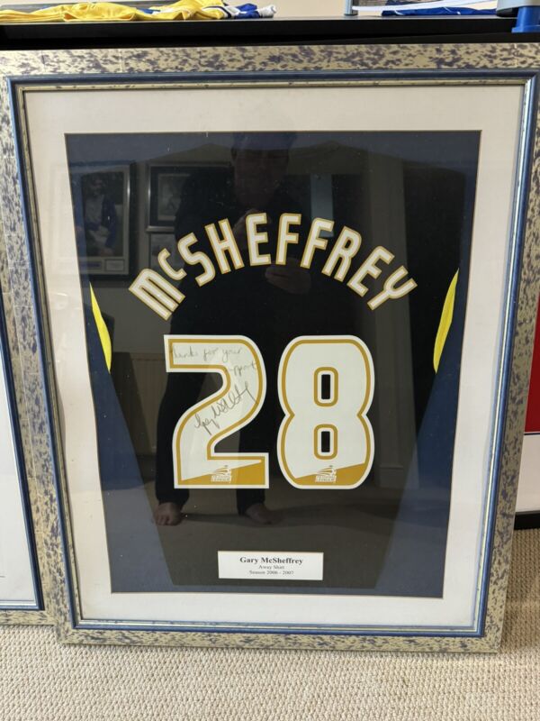 Birmingham City FC  Match Worn Gary McSheffrey Signed Shirt for sale on Ebay