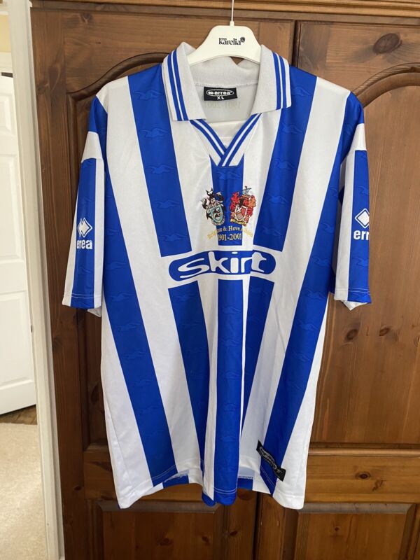 brighton and hove albion shirt xl for sale on Ebay