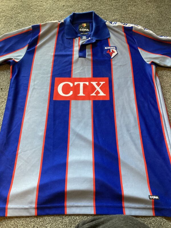 Copa Watford Retro Shirt Away 1998-99 Size XL for sale on Ebay