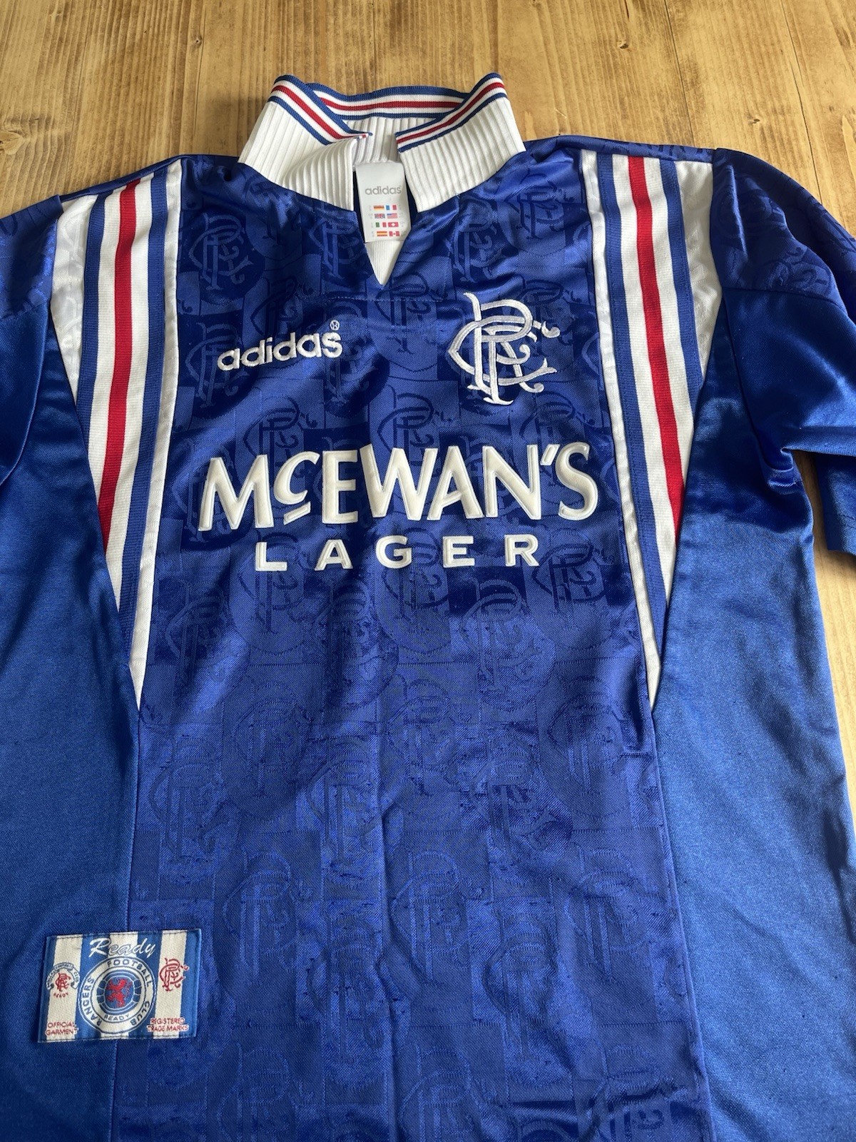 Glasgow Rangers 1996 Original Shirt Small Vintage Retro for sale on Ebay
