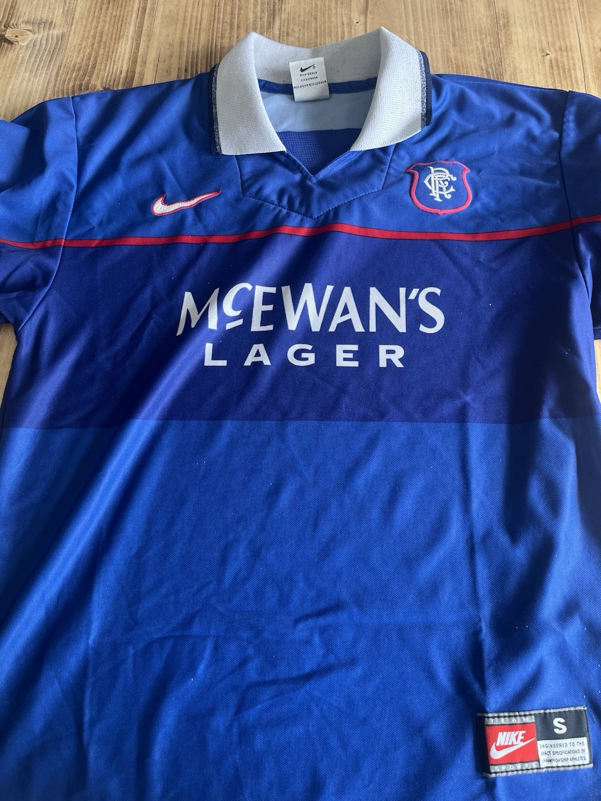 Glasgow Rangers 1999 Original Shirt Small Retro Vintage for sale on Ebay