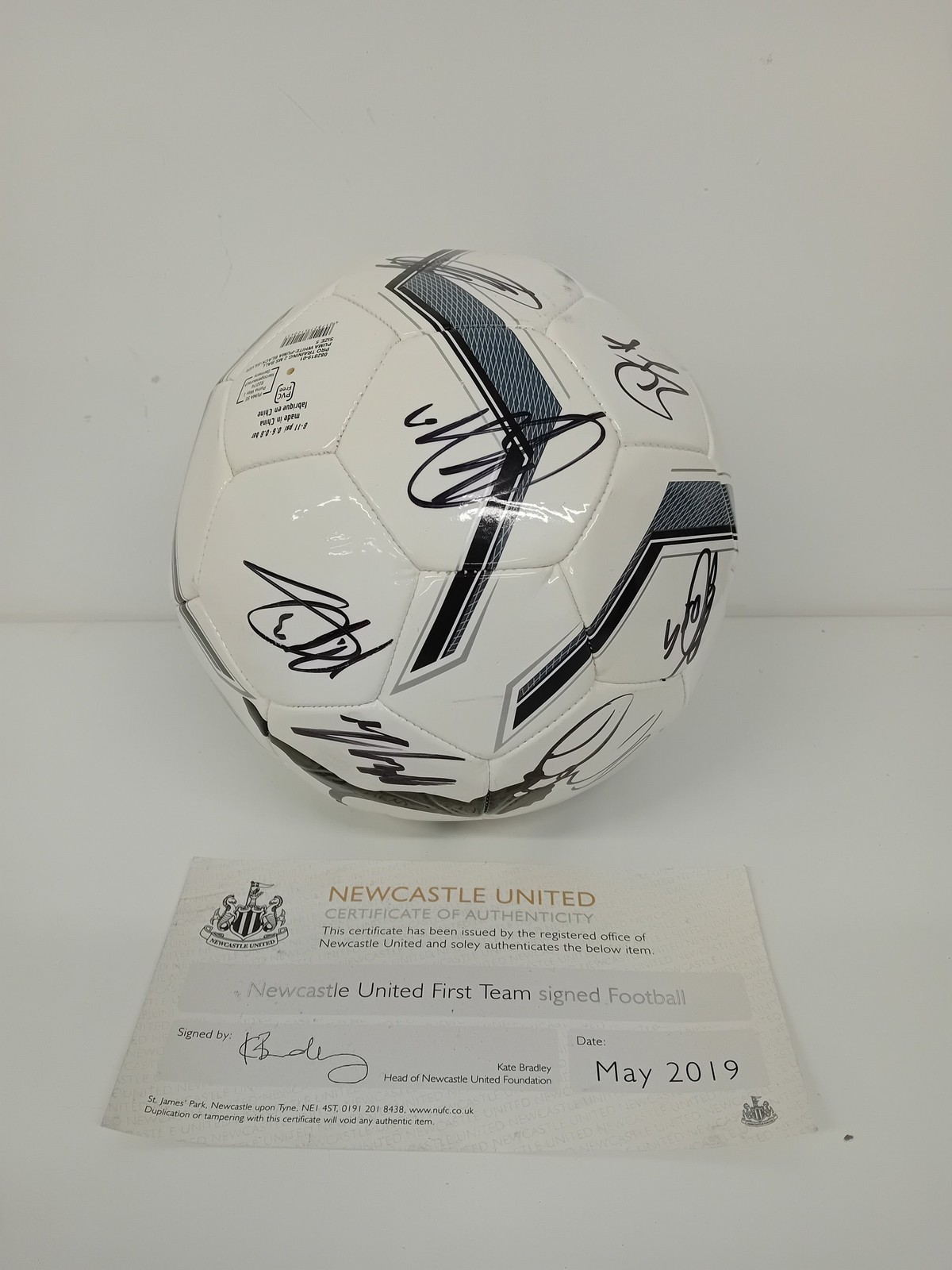 PUMA Newcastle United Signed Football Team Memorabilia - J238 for sale on Ebay