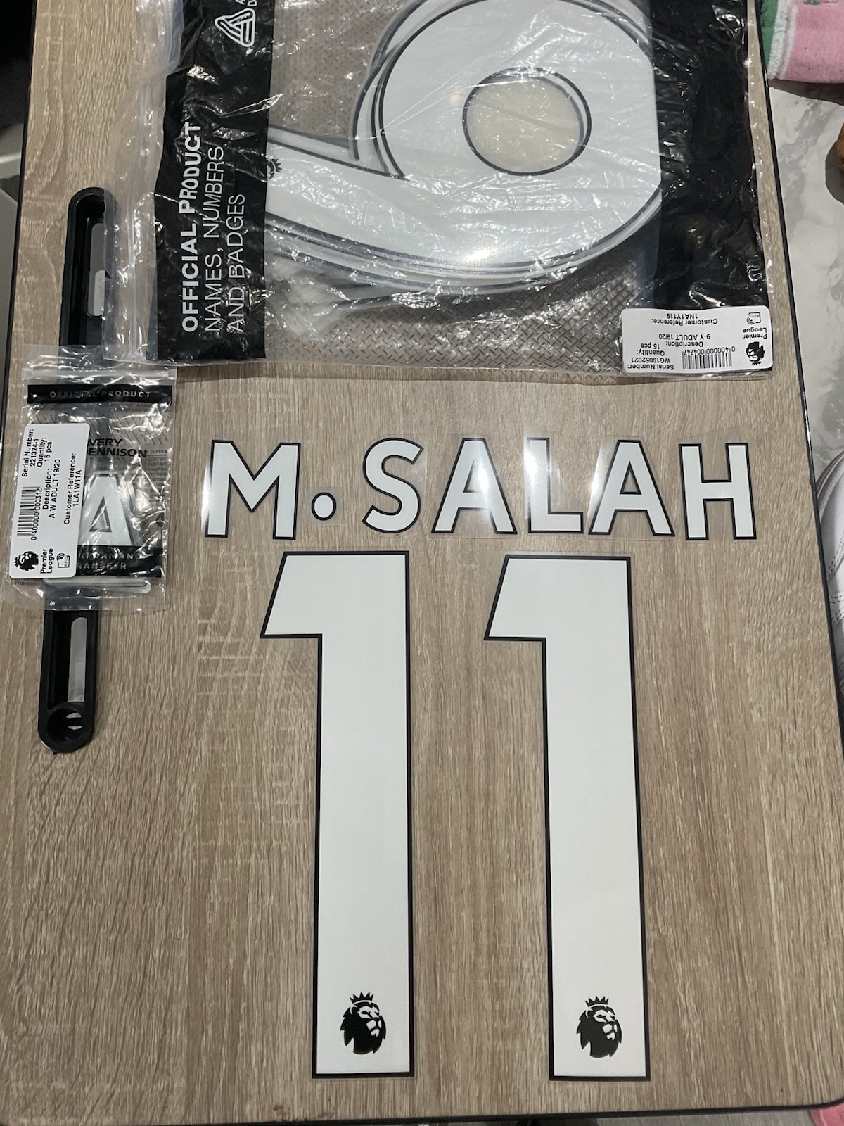 Liverpool Shirt Jersey NameSet Player Size M. SALAH 2019-2020-2021-2022 Official for sale on Ebay