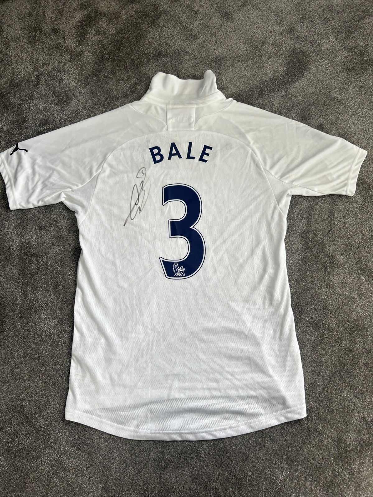 Signed Gareth Bale Tottenham Home Shirt for sale on Ebay