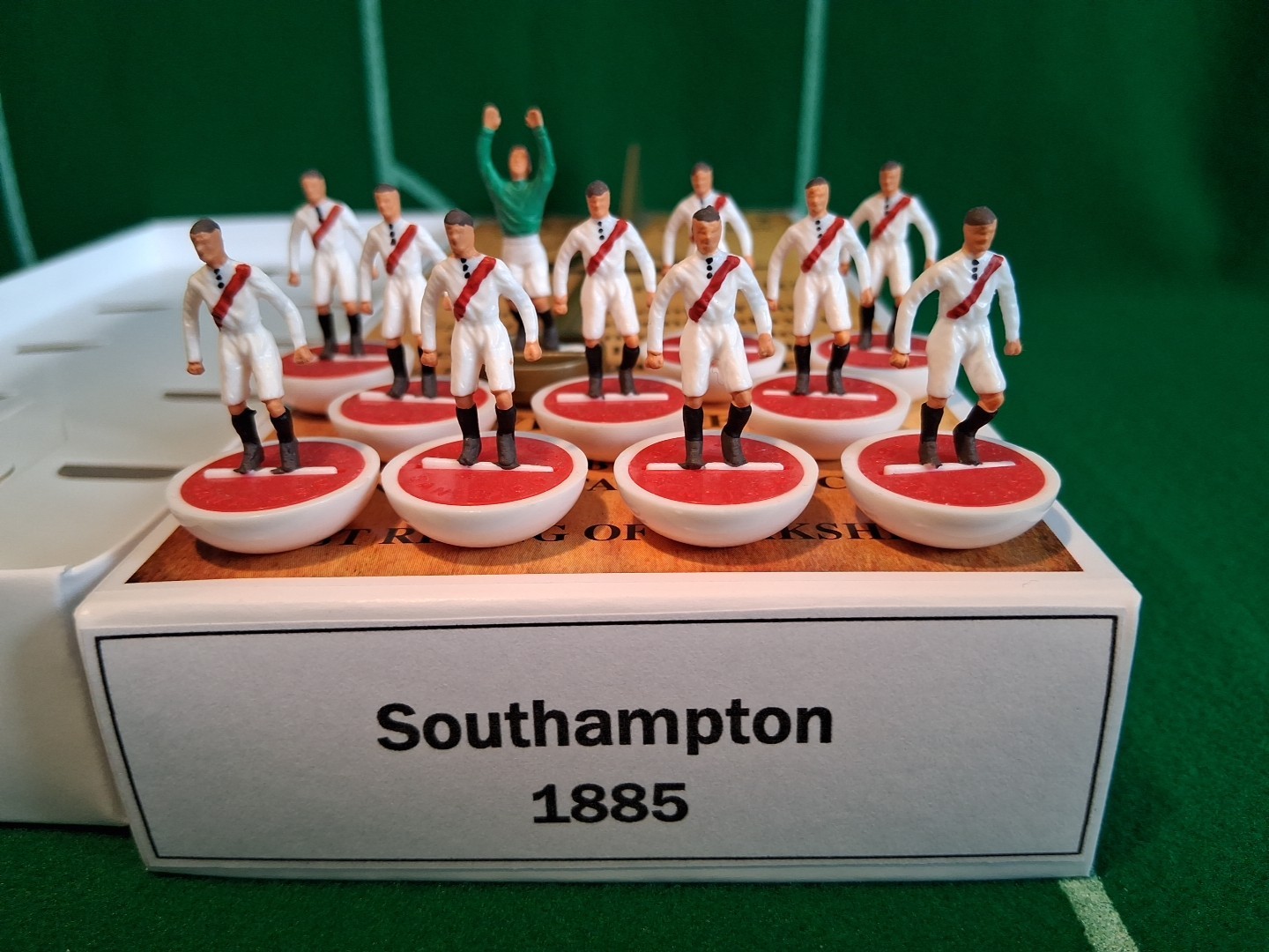 Subbuteo/Santiago Vintage Team.  Southampton 1885. for sale on Ebay