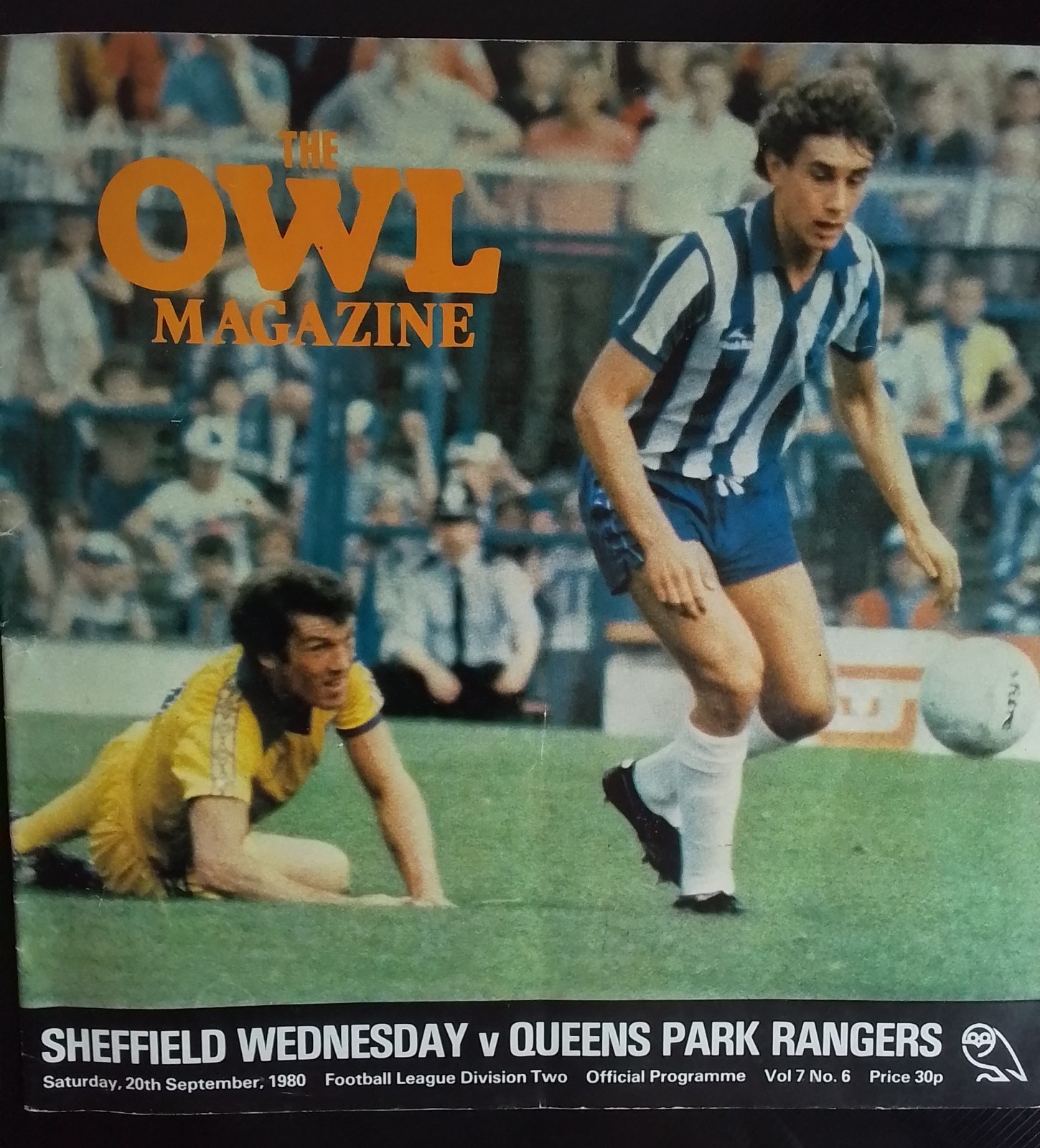 Sheffield Wednesday v QPR 1980 Signed by 12 QPR Inc Tony Currie & Gordon Hill for sale on Ebay