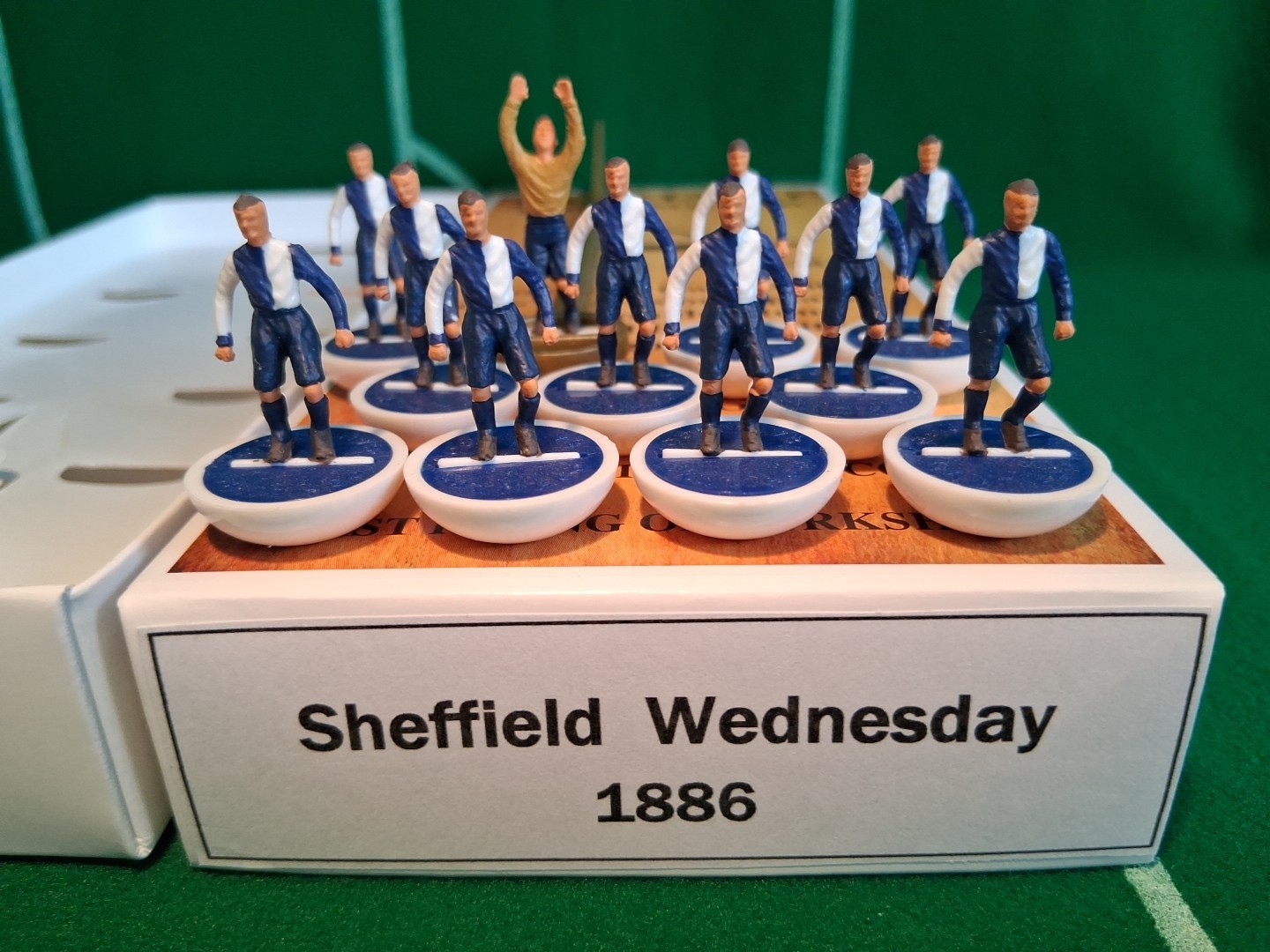 Subbuteo/Santiago Vintage Team.  Sheffield Wednesday 1886. for sale on Ebay