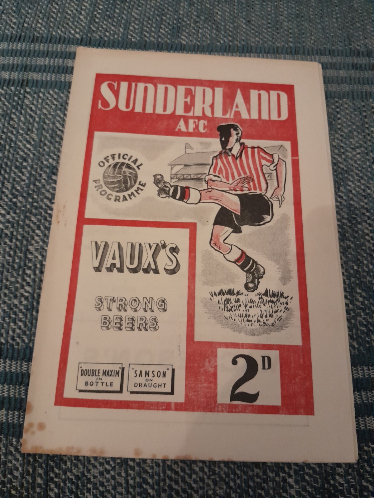 SUNDERLAND RESERVES V GATESHEAD RESERVES ( SATURDAY 23RD FEBRUARY 1952 ) for sale on Ebay