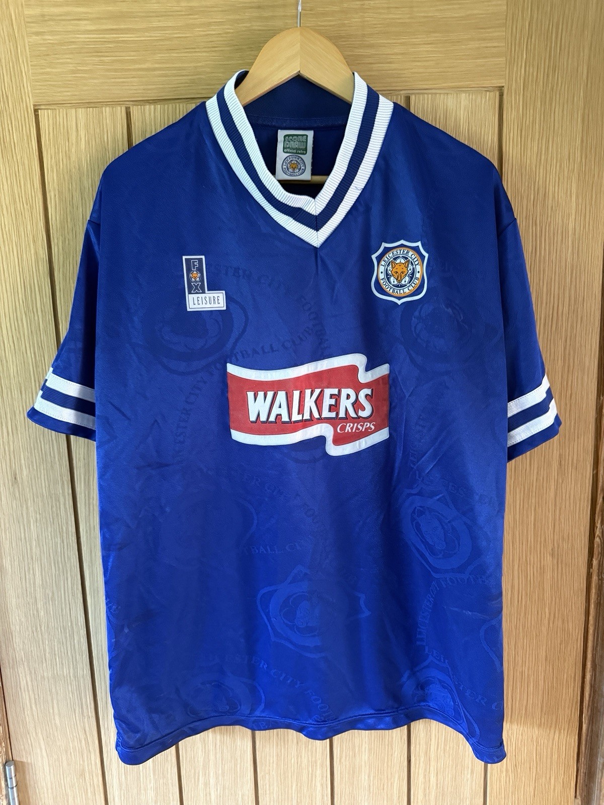 Leicester City Score Draw Home Shirt 1997-98 Size Large for sale on Ebay
