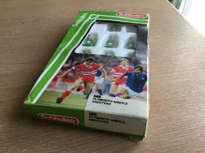 Subbuteo lw team ref 688 PLYMOUTH ARGYLE NAESTVAD for sale on Ebay