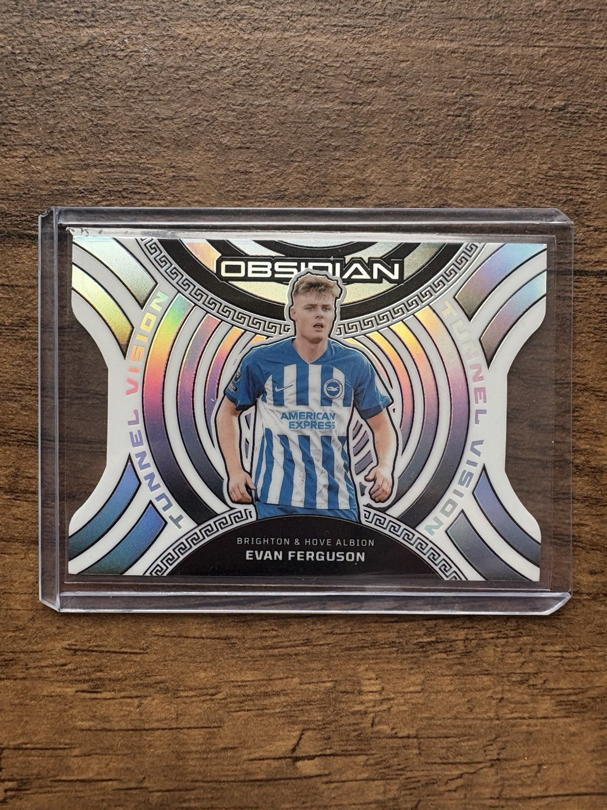Evan Ferguson /9 Contra Tunnel Vision Panini Obsidian Soccer 2023-24 Brighton #4 for sale on Ebay