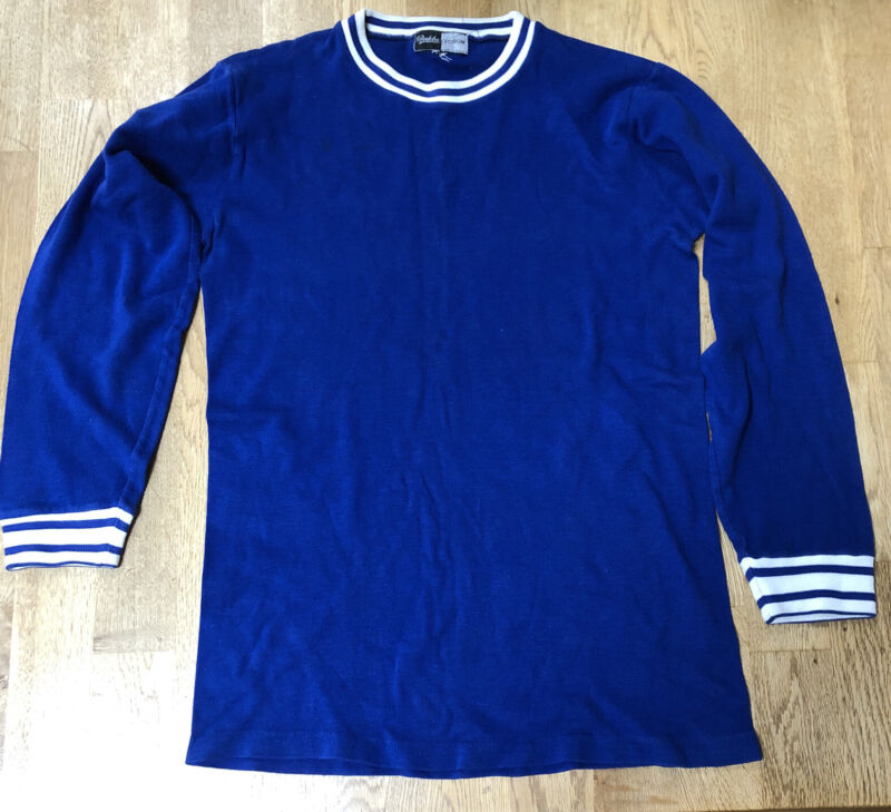 Bukta 1960s Football Shirt Vintage Size 38” Possibly Leicester City 62-66? for sale on Ebay