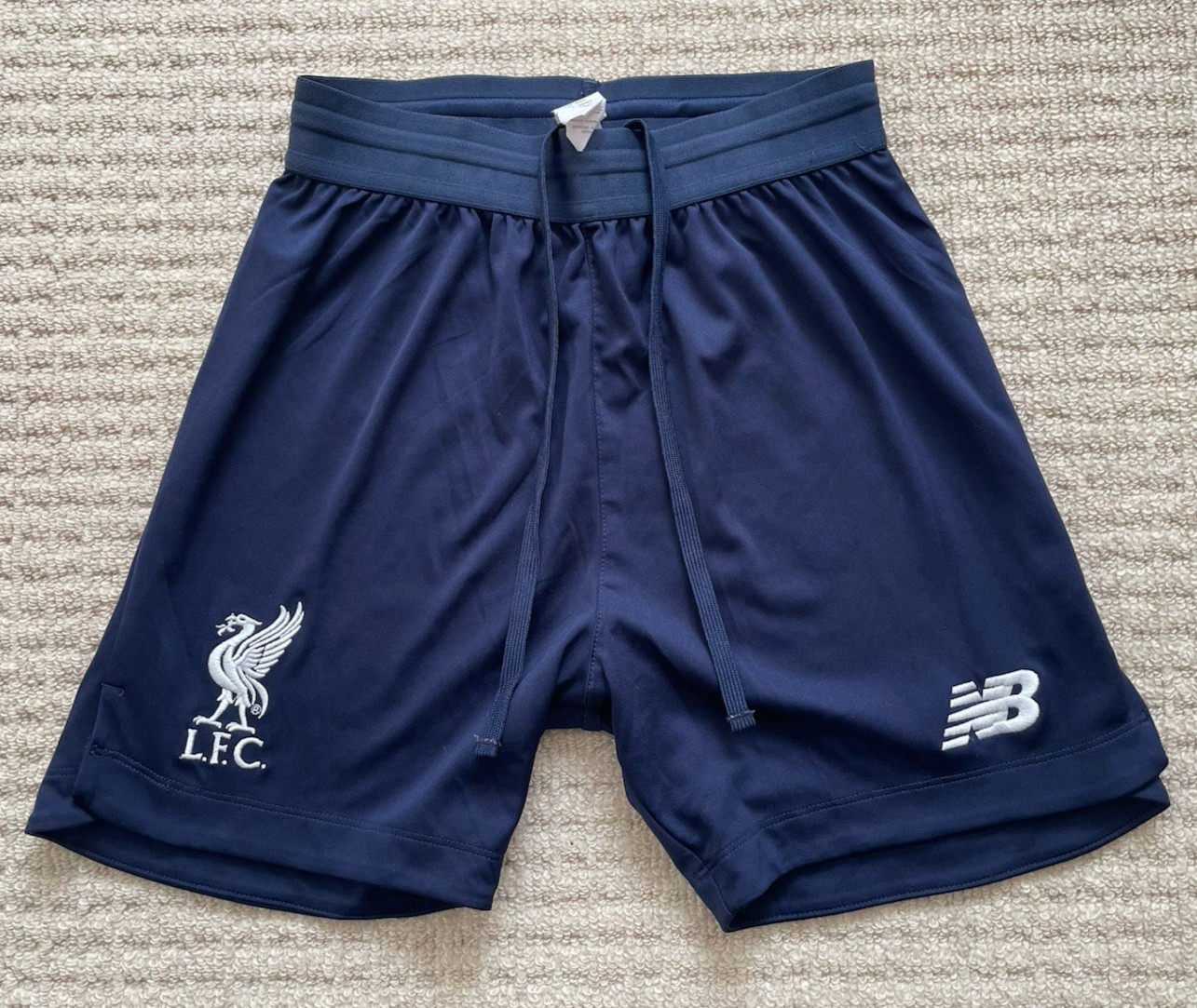 Liverpool FC Away shorts.  New Balance, season 2019-20.  Size MB, height 134 cm for sale on Ebay