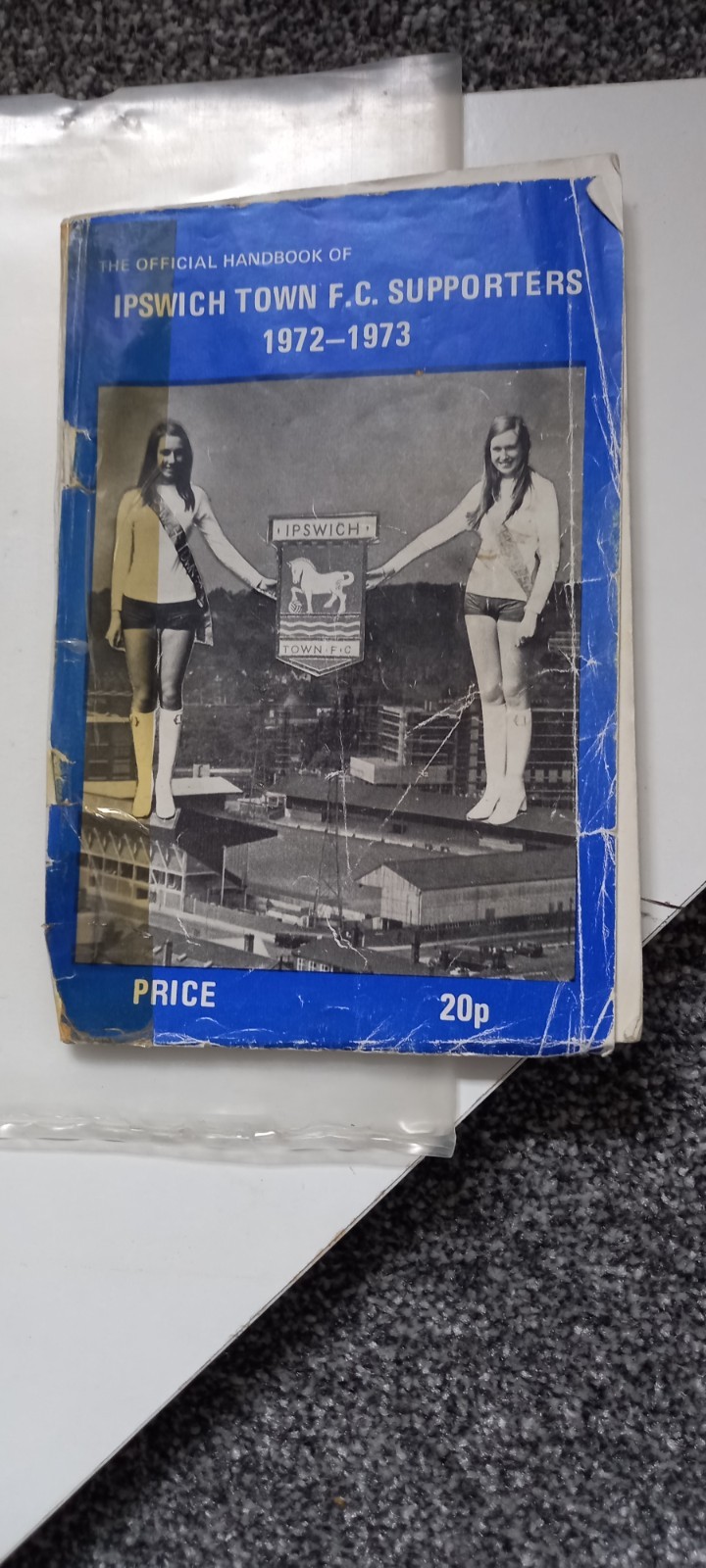 Ipswich Town Supporters Handbook 1972-1973 for sale on Ebay