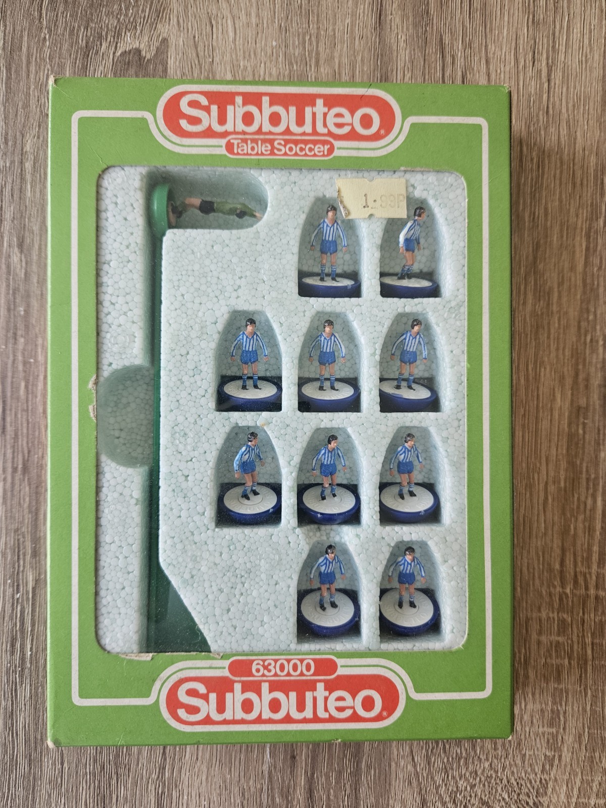 Subbuteo Sheffield Wednesday Hartlepool Gent Team 487 Lightweight Boxed Complete for sale on Ebay
