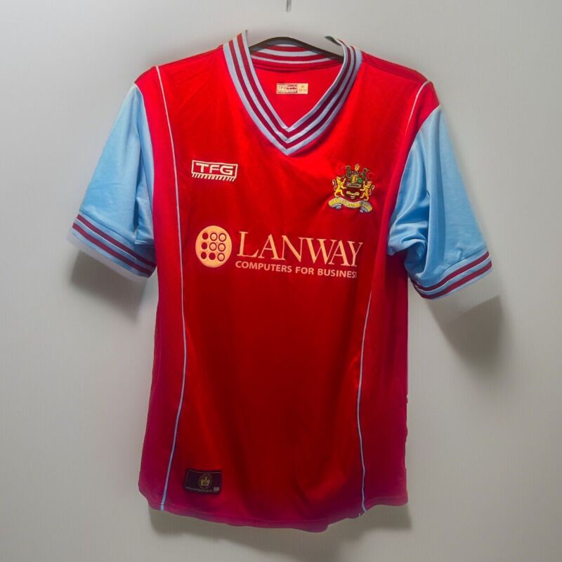 Vintage Burnley Football Shirt Size Medium  for sale on Ebay