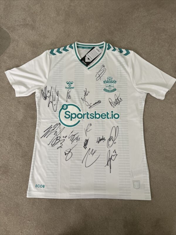 Southampton FC 23/24 Signed Shirt BNWT for sale on Ebay