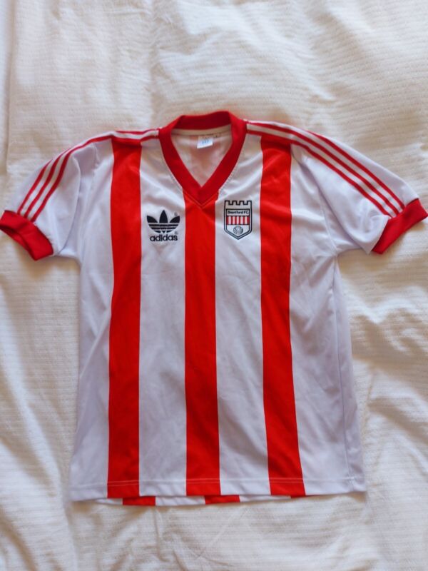 Brentford FC Home Shirt Jersey Remake Adults Large for sale on Ebay
