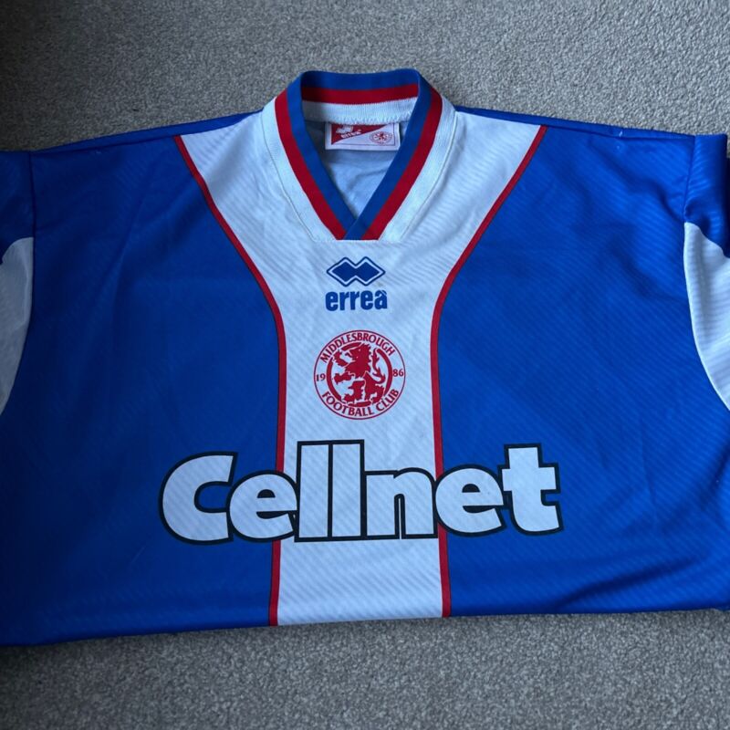 Middlesbrough football shirt 97-98 Away (rare) Size Large for sale on Ebay