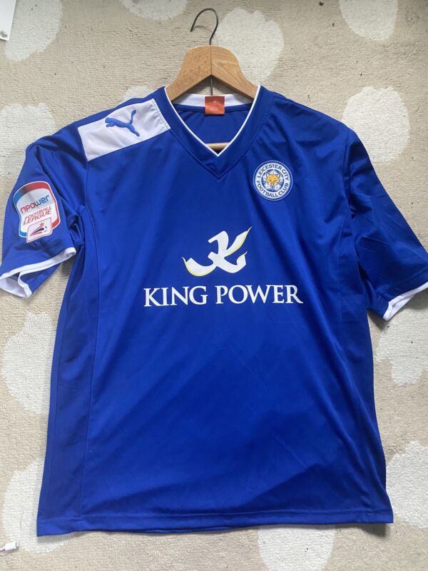 Match Worn Wes Morgan Signed Leicester City Home Football Shirt 2012/13 for sale on Ebay