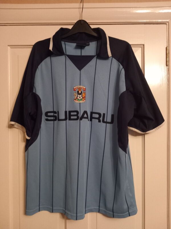 COVENTRY CITY FC SUBARU  HOME SHIRT 2003/04 for sale on Ebay