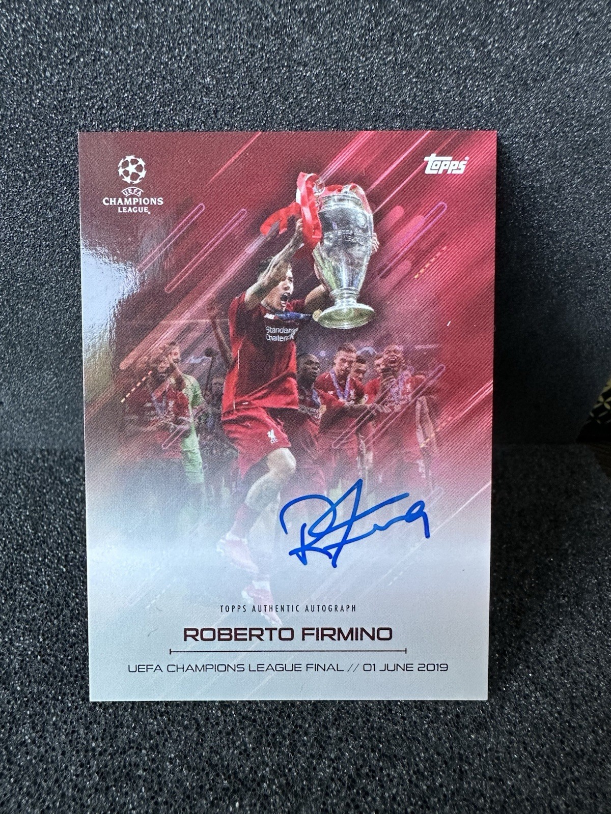 2020 Topps O Jogo Bonito Roberto Firmino On Card Auto Liverpool for sale on Ebay