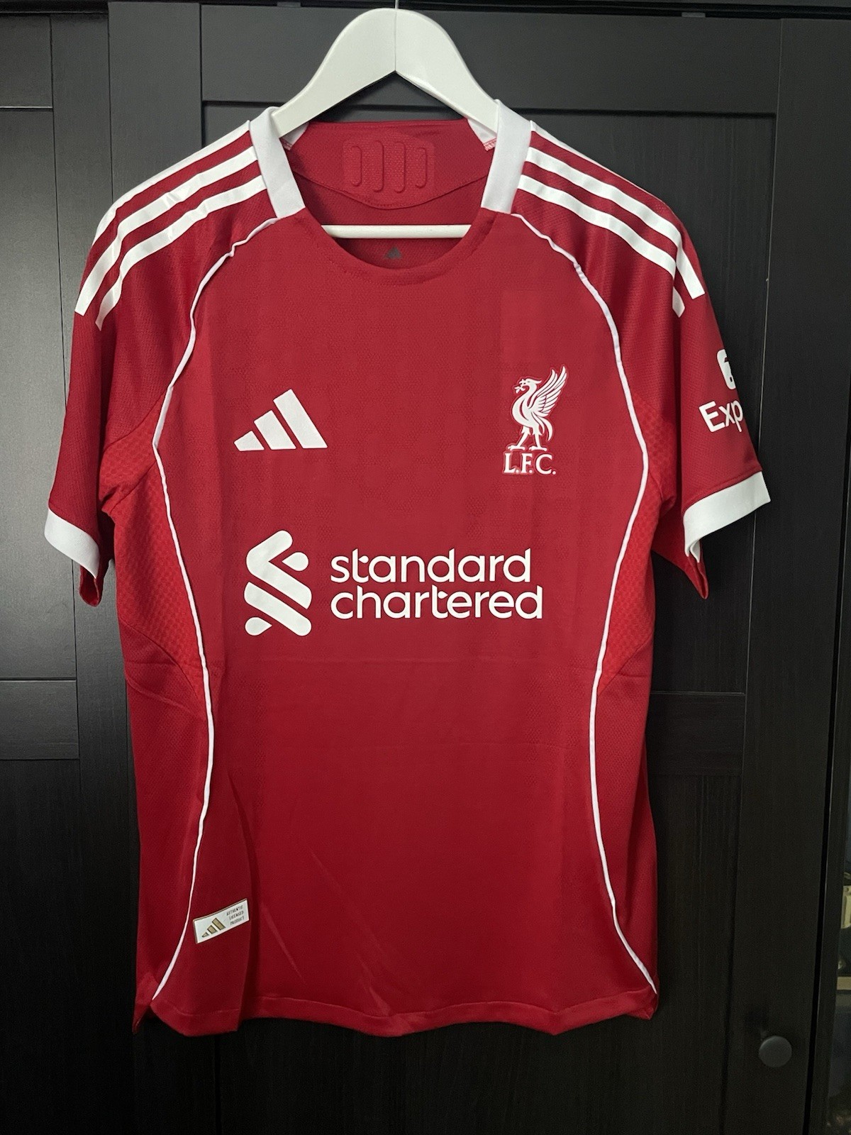 Liverpool 2025/26 Home Shirt - Size Medium - NEW WITH TAGS for sale on Ebay