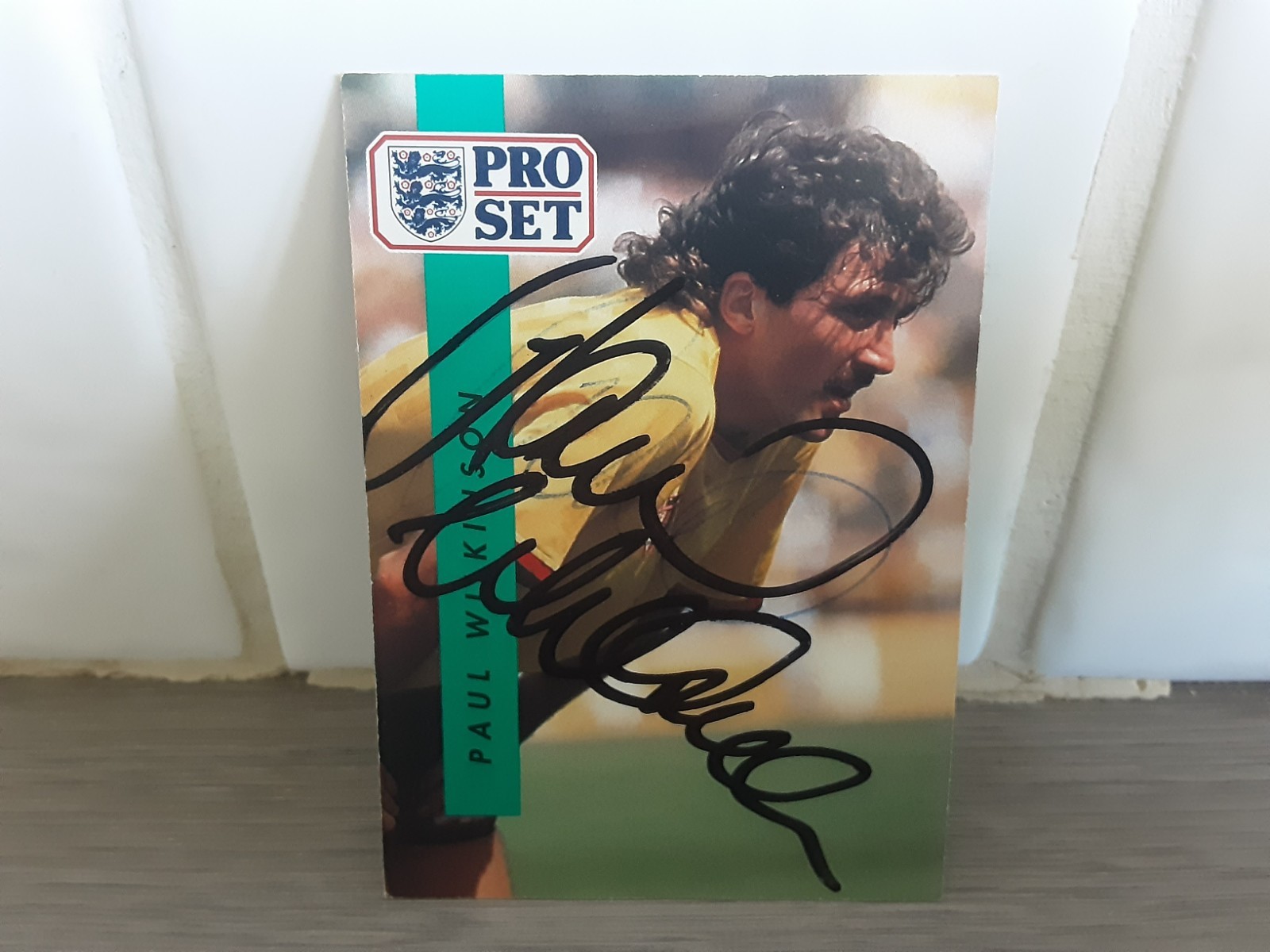WATFORD - PAUL WILKINSON Signed PRO SET Series # 1 football trade Card  for sale on Ebay