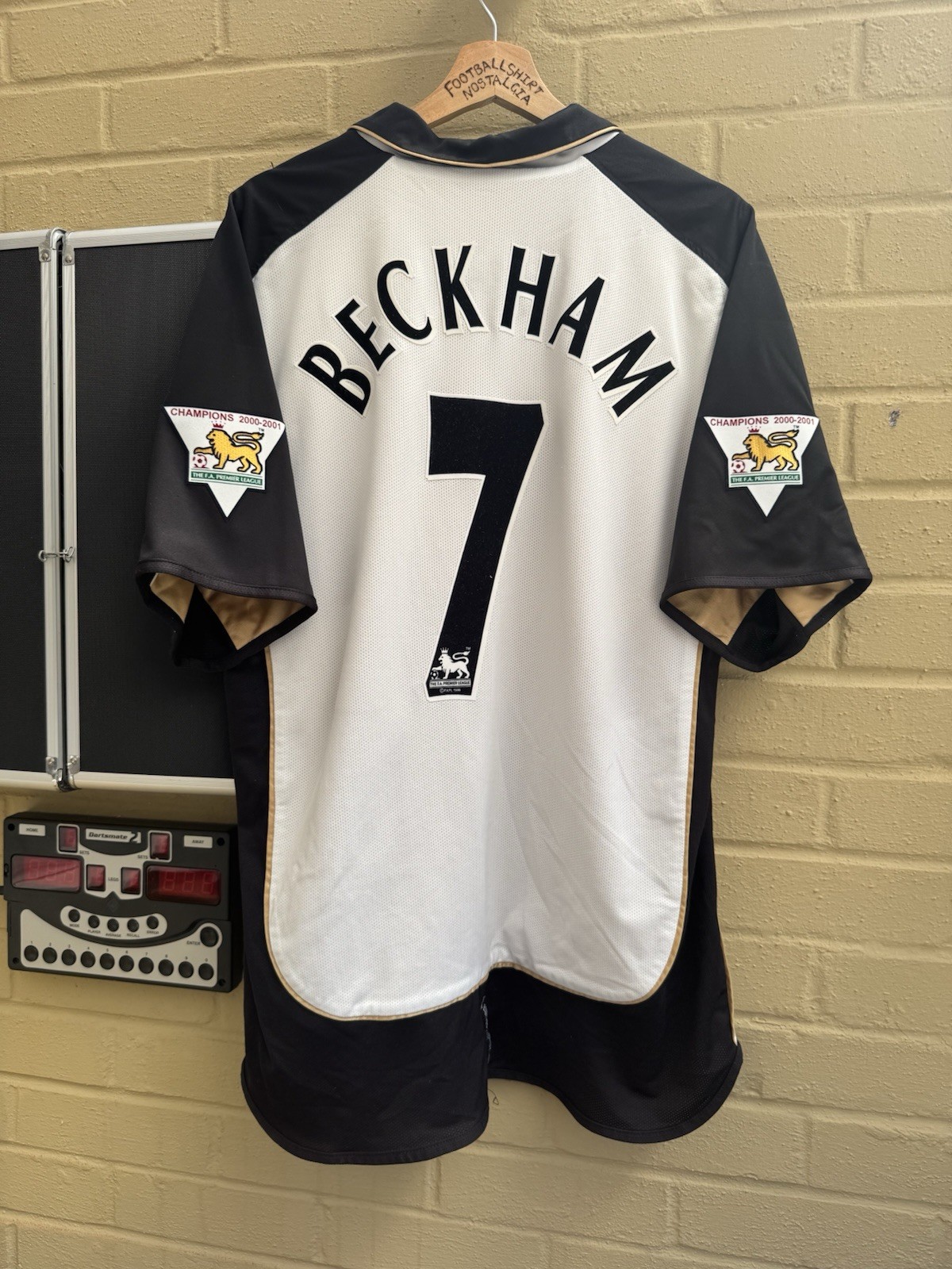 Manchester United 2001-02 Away Football Shirt Men’s XL #7 BECKHAM for sale on Ebay