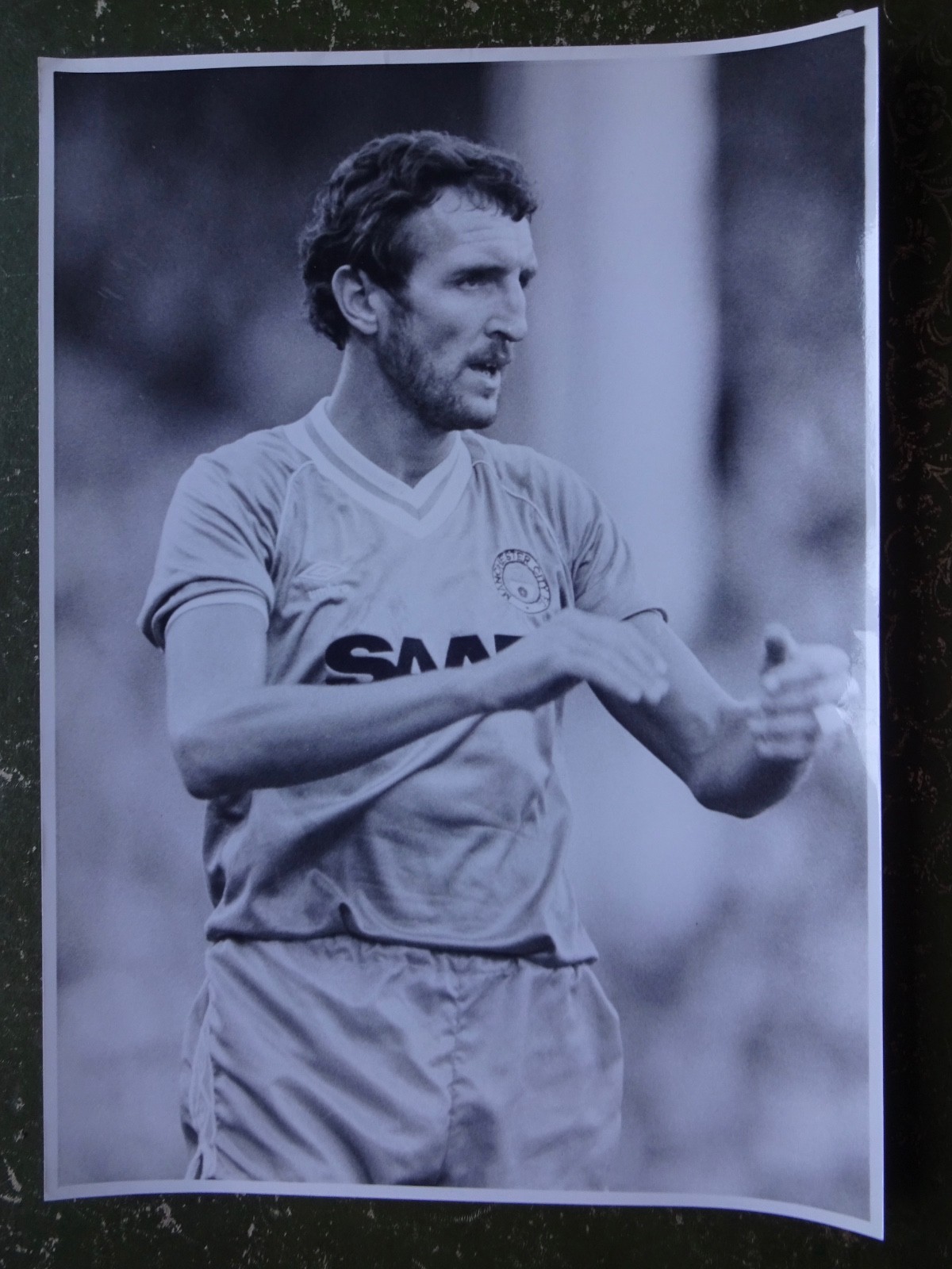 Manchester City - David Cross - Original Press Photo. for sale on Ebay