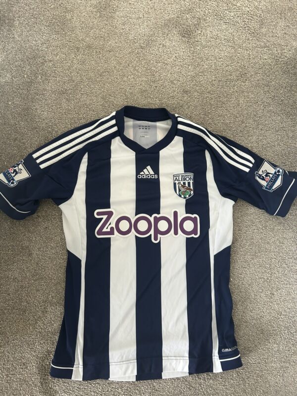 2012/13 West Brom Home Football Shirt #9 Long for sale on Ebay