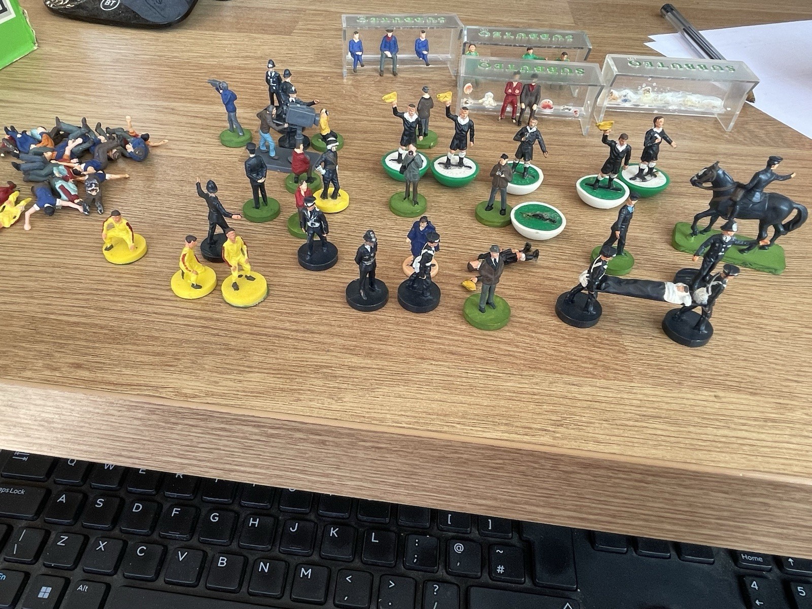 Subbuteo Job Lot bundle of Stadium Figures etc. for sale on Ebay