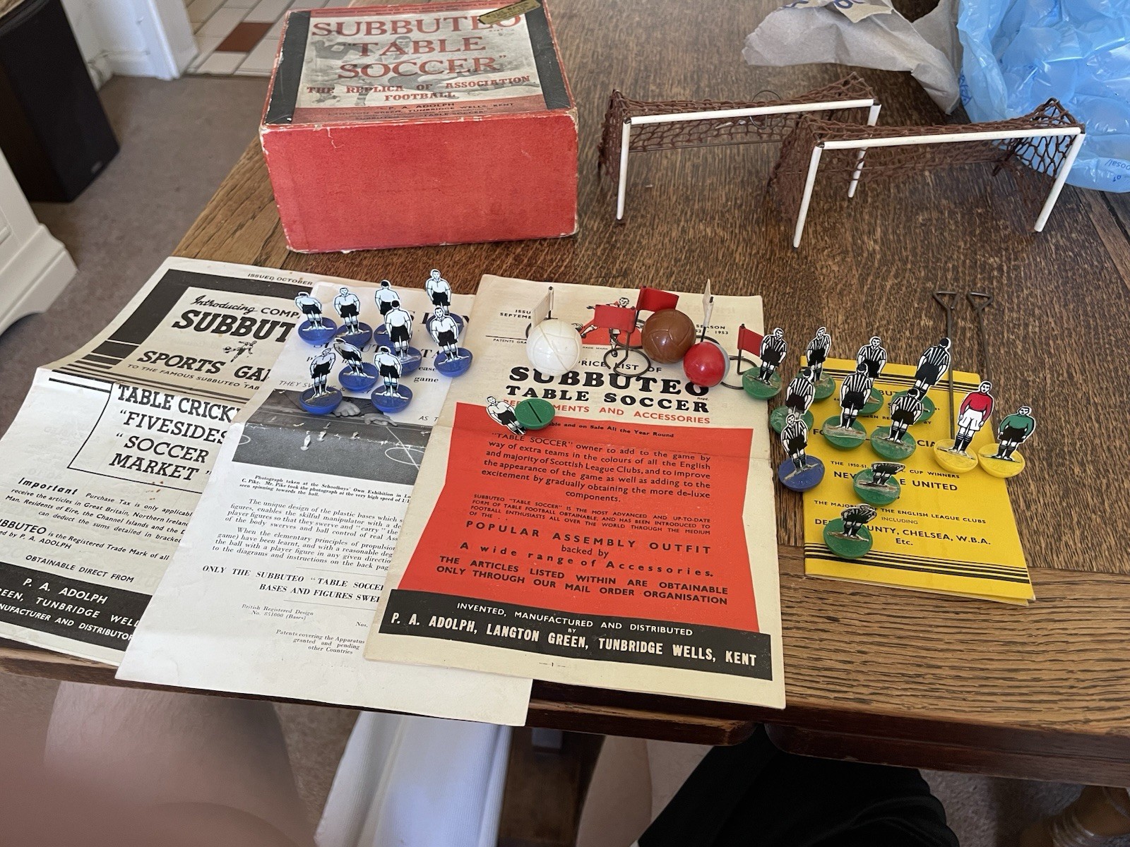 Vintage Subbuteo flats Job Lot For Spares Bundle for sale on Ebay