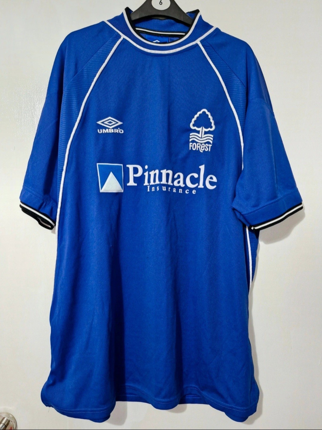 Nottingham Forest Umbro Original Vintage 1999-01 away Football Shirt Adults XXL for sale on Ebay