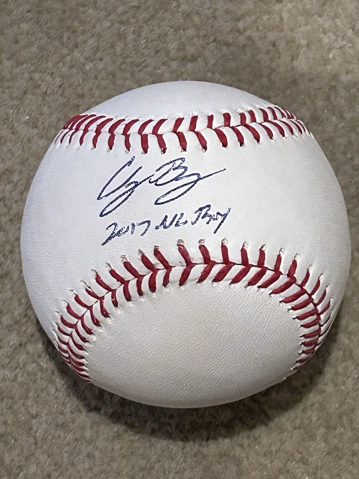 Corey Seager Signed Baseball Autographed ROY Dodgers Rangers JSA Witnessed for sale on Ebay