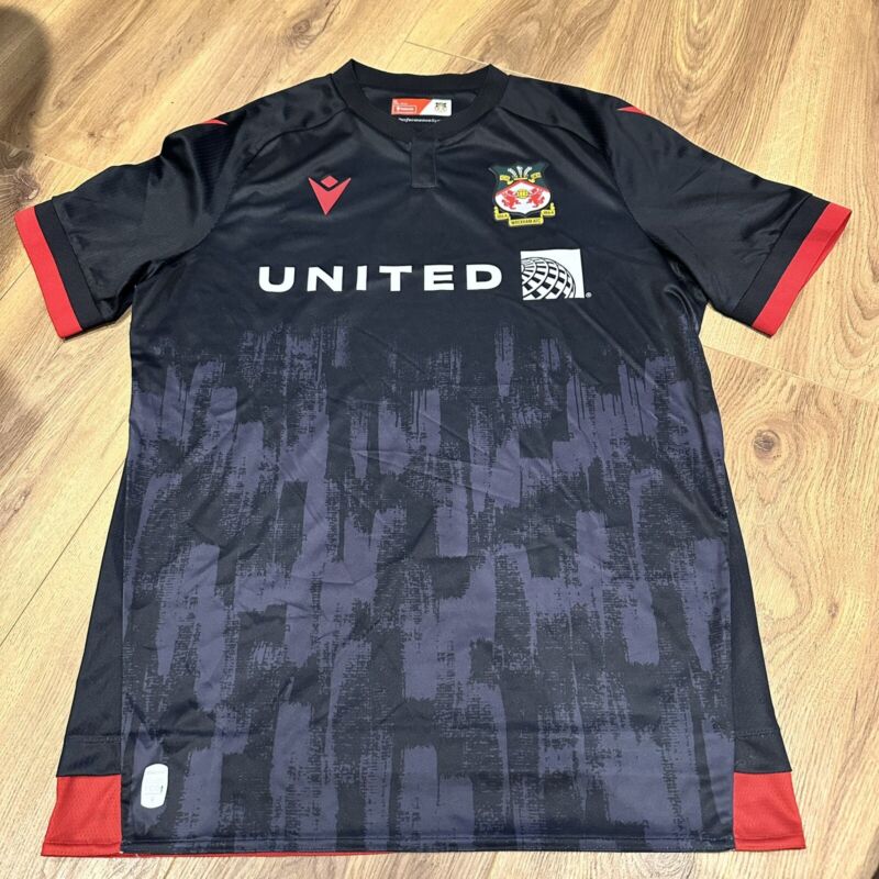 Wrexham AFC Shirt Size Medium The Black One  for sale on Ebay