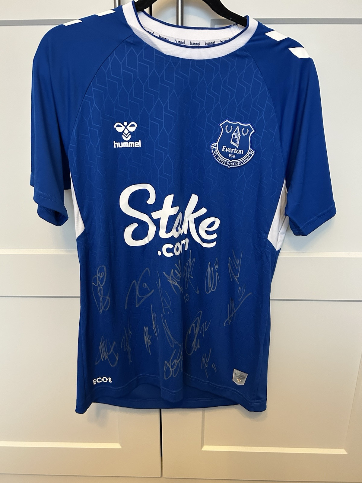 Everton Signed Shirt  for sale on Ebay