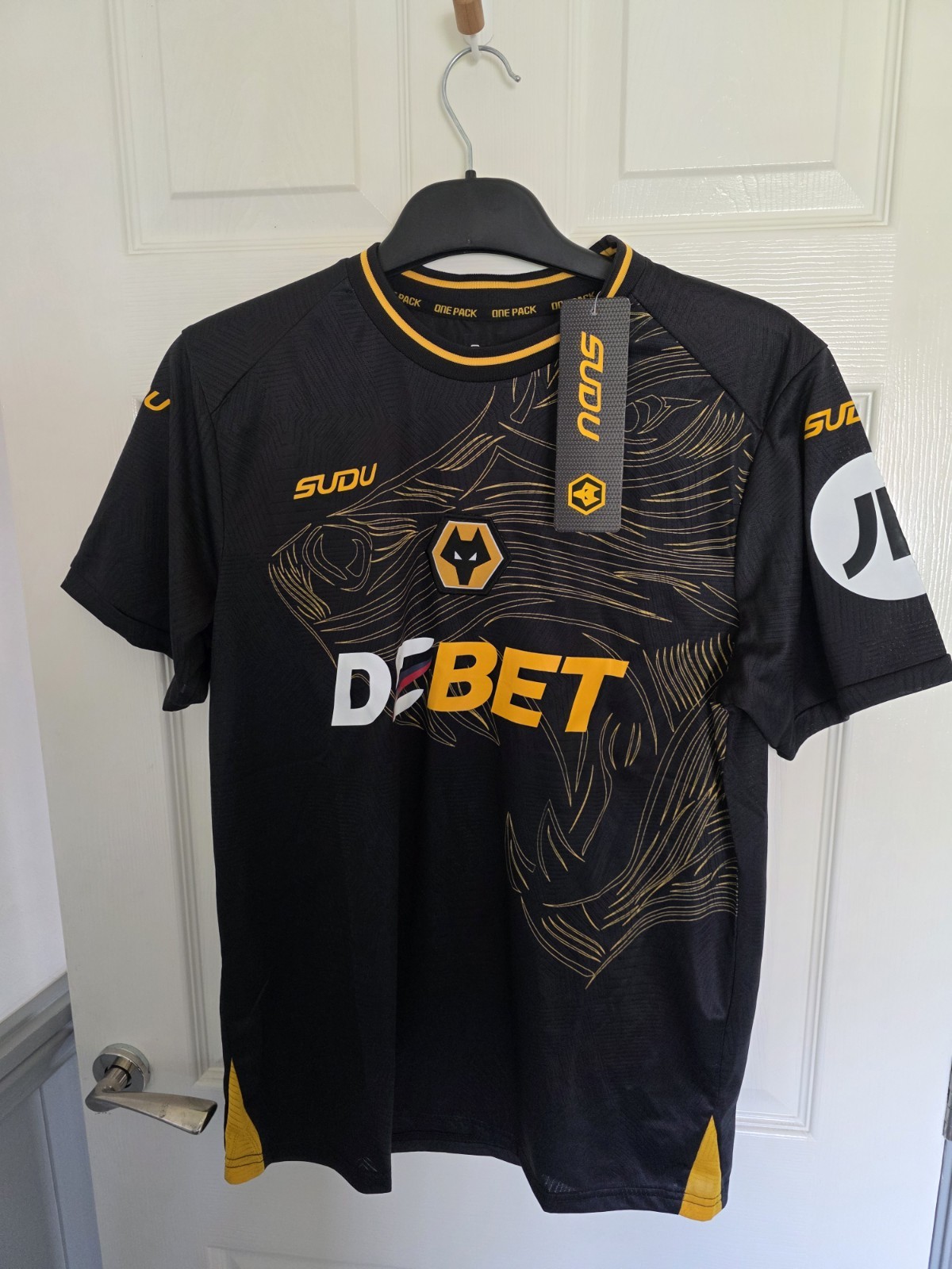 Wolves Black Away Shirt 2024/2025 - Size Large Wolverhampton Wanderers for sale on Ebay