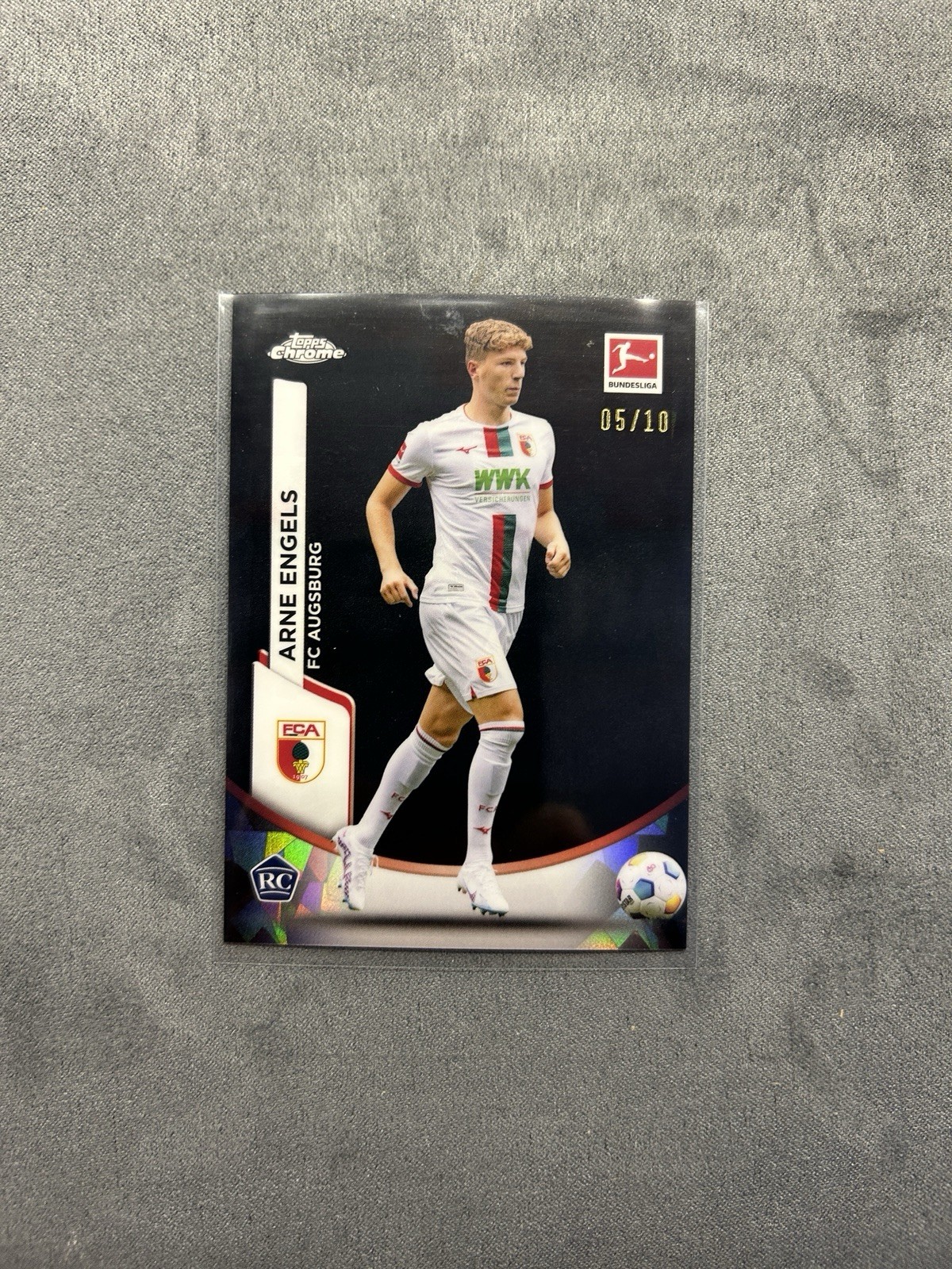 23/24 Topps Bundesliga Sapphire Arne Engels /10 Black Rookie Augsburg Celtic for sale on Ebay