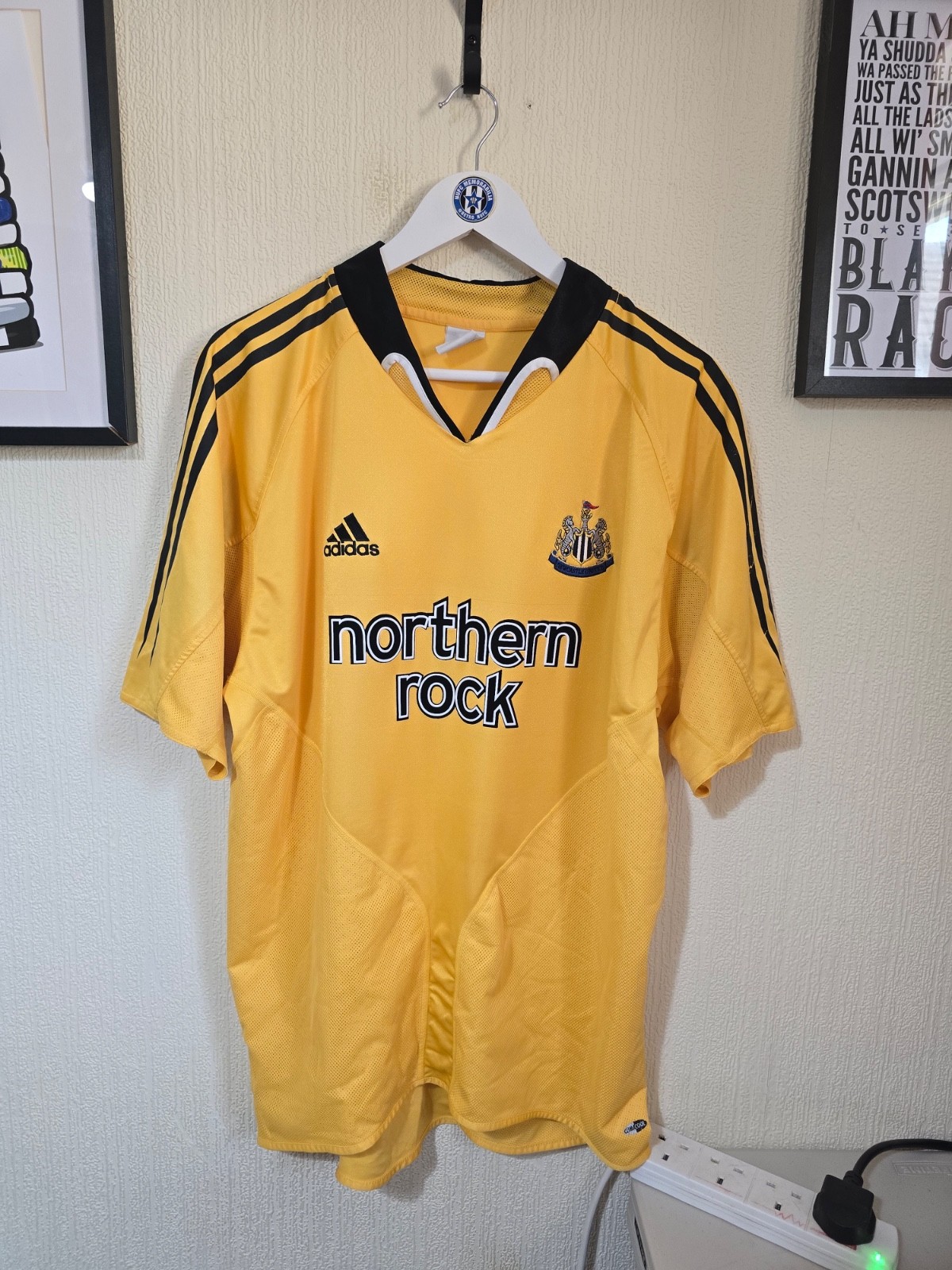 Newcastle United 2004/05 Adidas Away shirt, Large for sale on Ebay