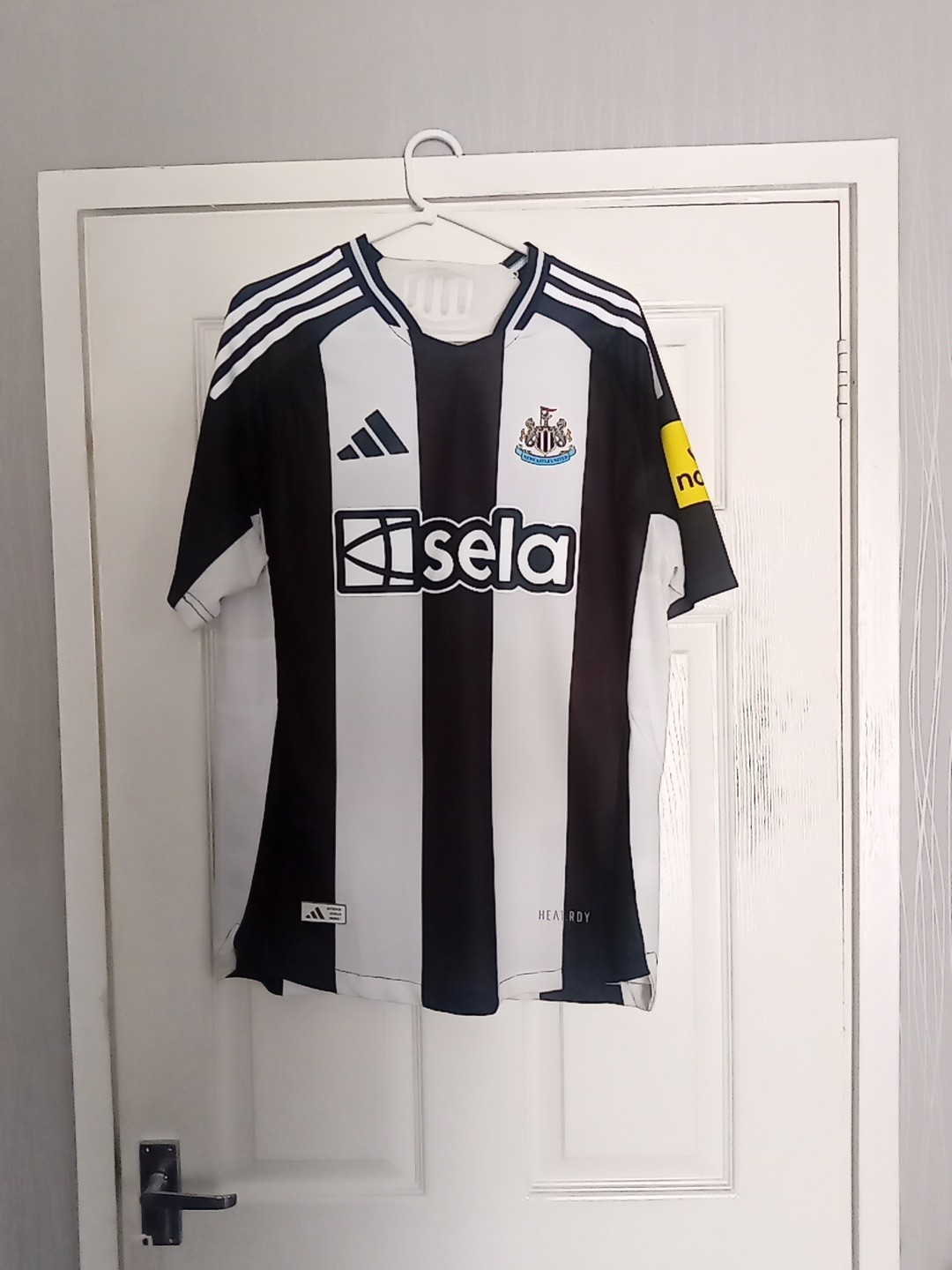 Newcastle United  home replica shirt for sale on Ebay