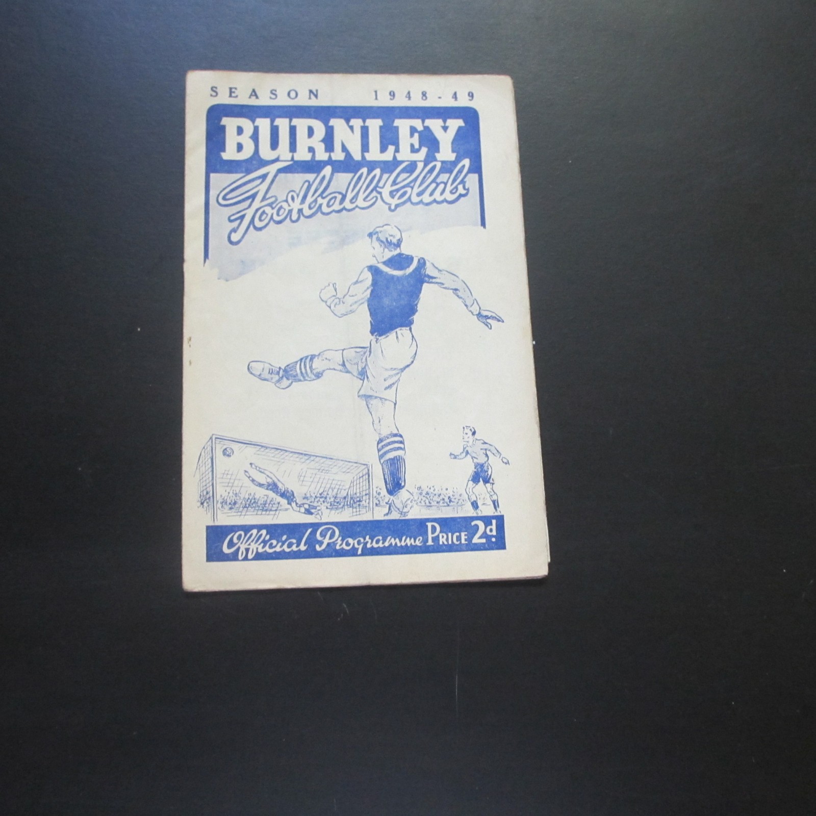 Burnley v Charlton FA Cup 3rd Rd 1948/9 for sale on Ebay