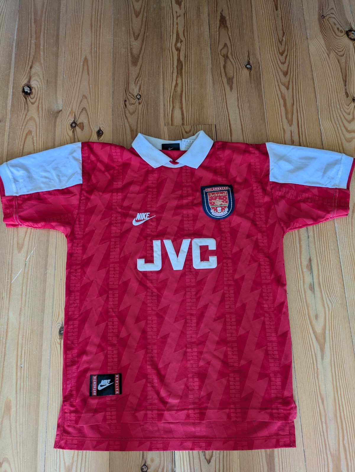 Original Authentic Nike Arsenal 1994/1995 Home Shirt Mens Medium for sale on Ebay