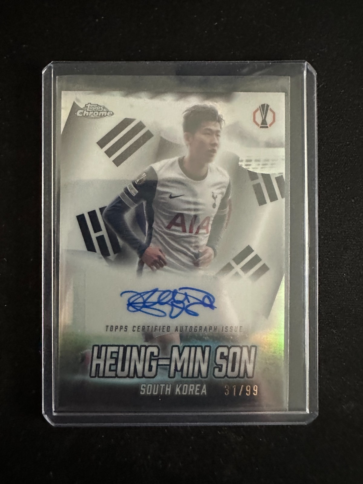 2024-25 TOPPS CHROME GLOBAL ATTRACTION HEUNG-MIN SON AUTO TOTTENHAM HOTSPUR /99 for sale on Ebay
