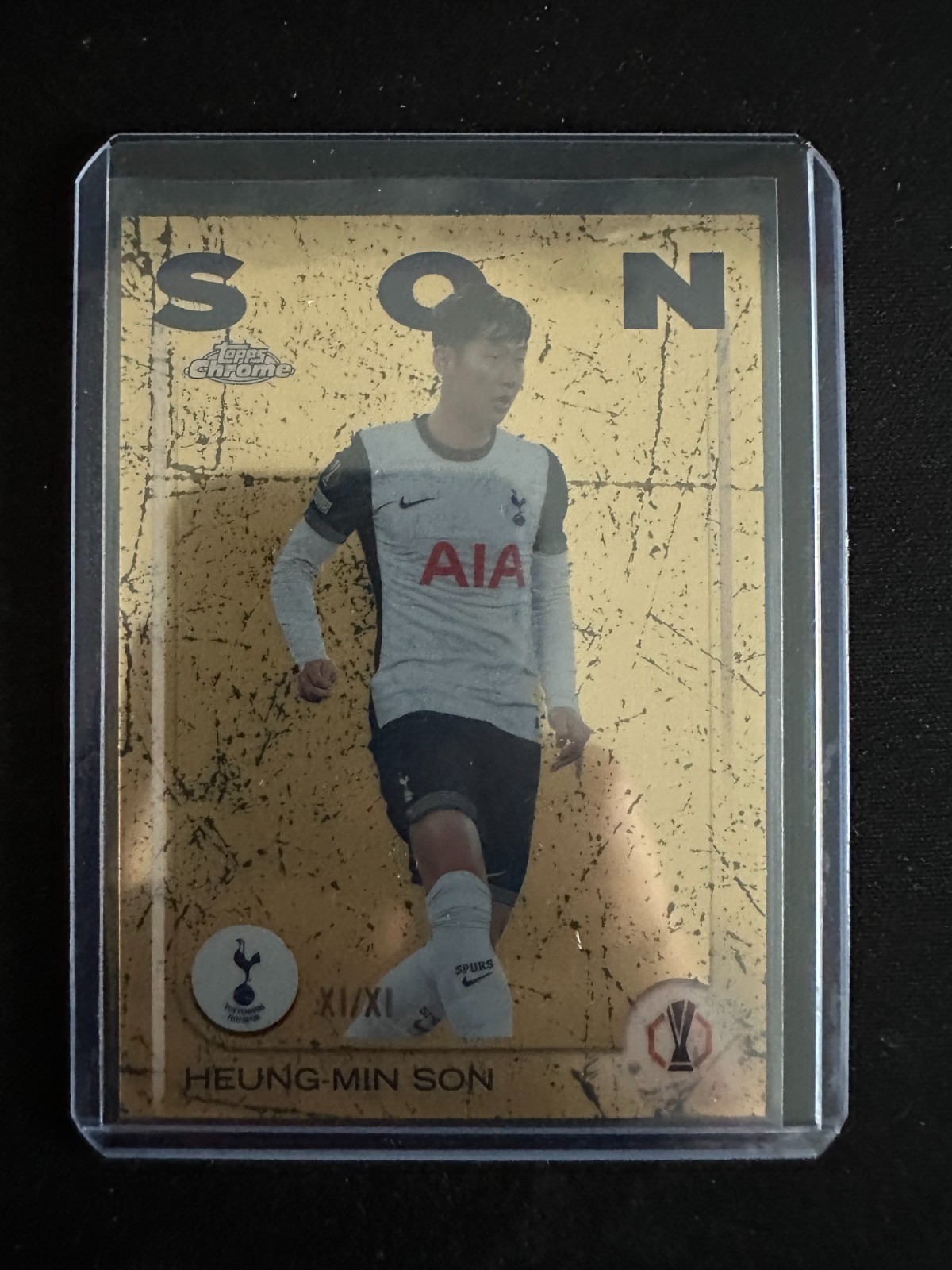 2024-25 TOPPS CHROME HEUNG-MIN SON TOTTENHAM HOTSPUR UEFA EUROPA LEAGUE XI/XI for sale on Ebay