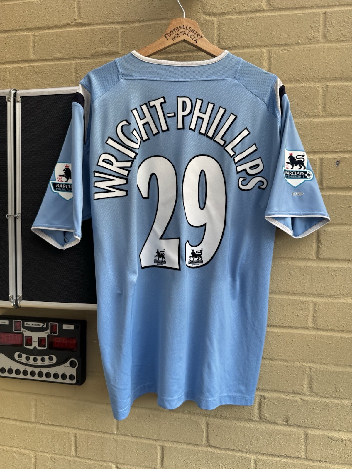 Manchester City 2004-06 Home Football Shirt Men’s Large #29 WRIGHT-PHILLIPS for sale on Ebay