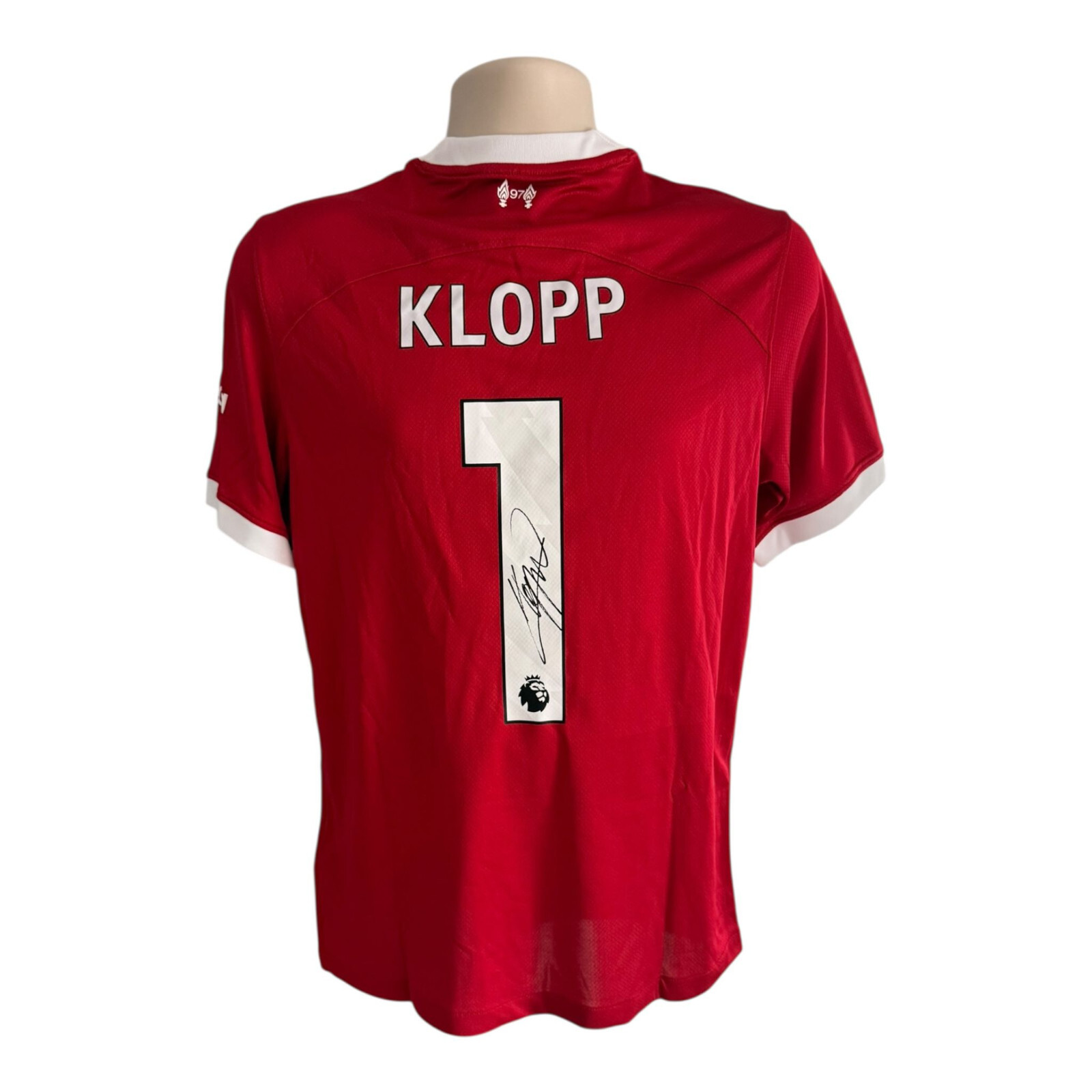 Jurgen Klopp Signed 23/24 Liverpool Home Shirt for sale on Ebay