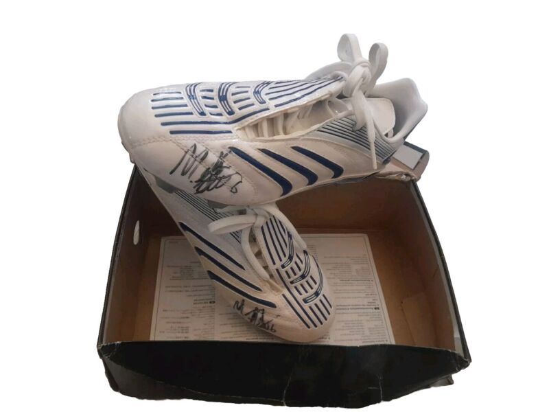 Hand Signed Adidas Boots - Mikel Arteta - 2006 Everton FC Arsenal FC  for sale on Ebay