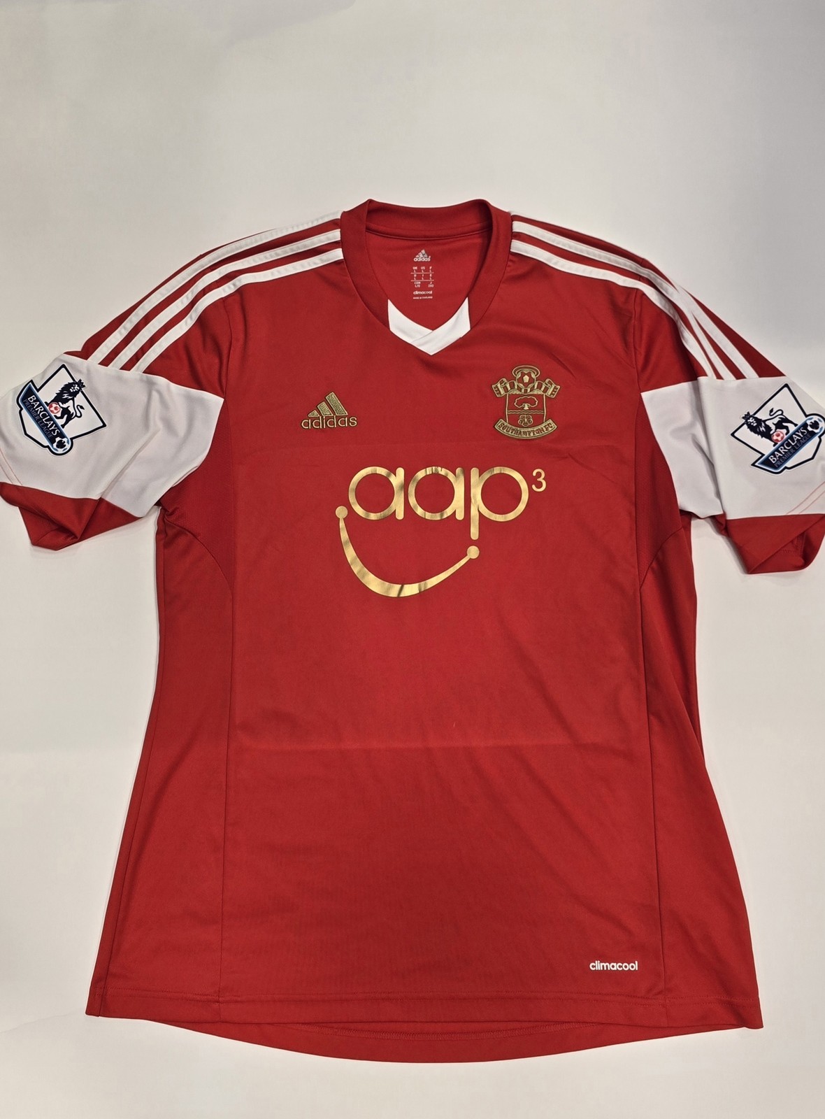 Southampton FC 2012-2013 Home Shirt Adidas Large ClimaCool Charity for sale on Ebay