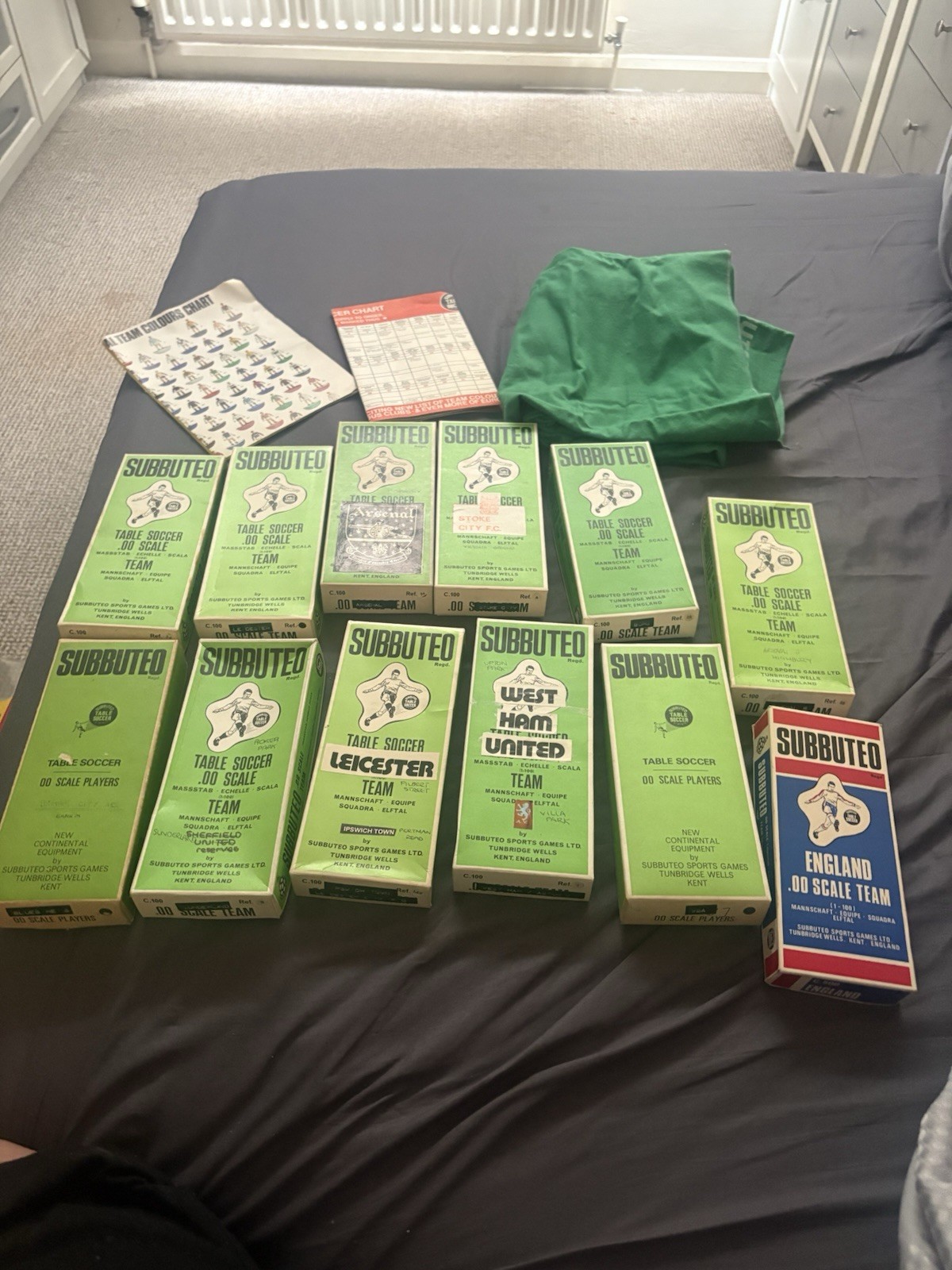 Vintage Subbuteo Job Lot for sale on Ebay